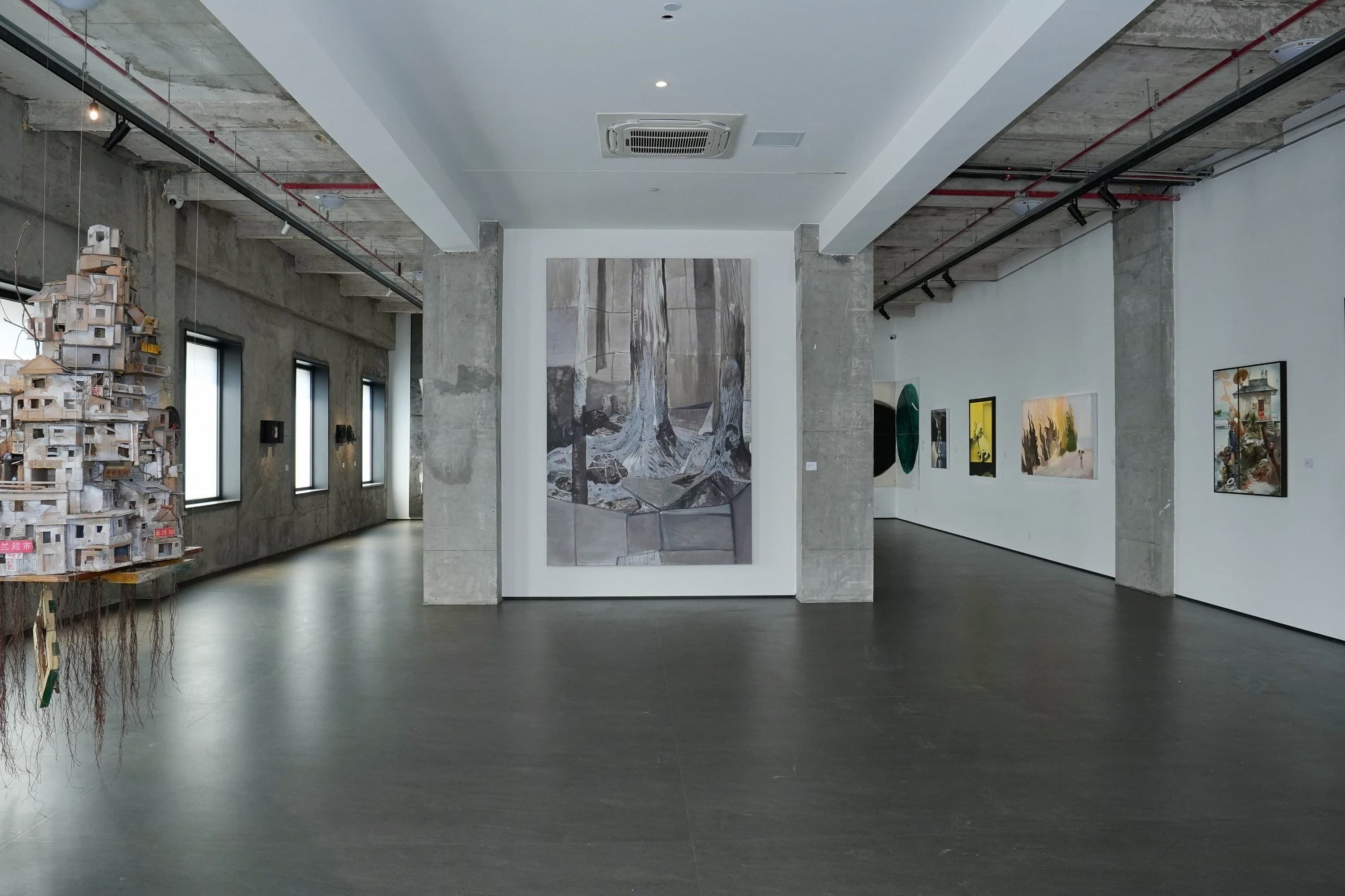 Main exhibition space at ZSAN