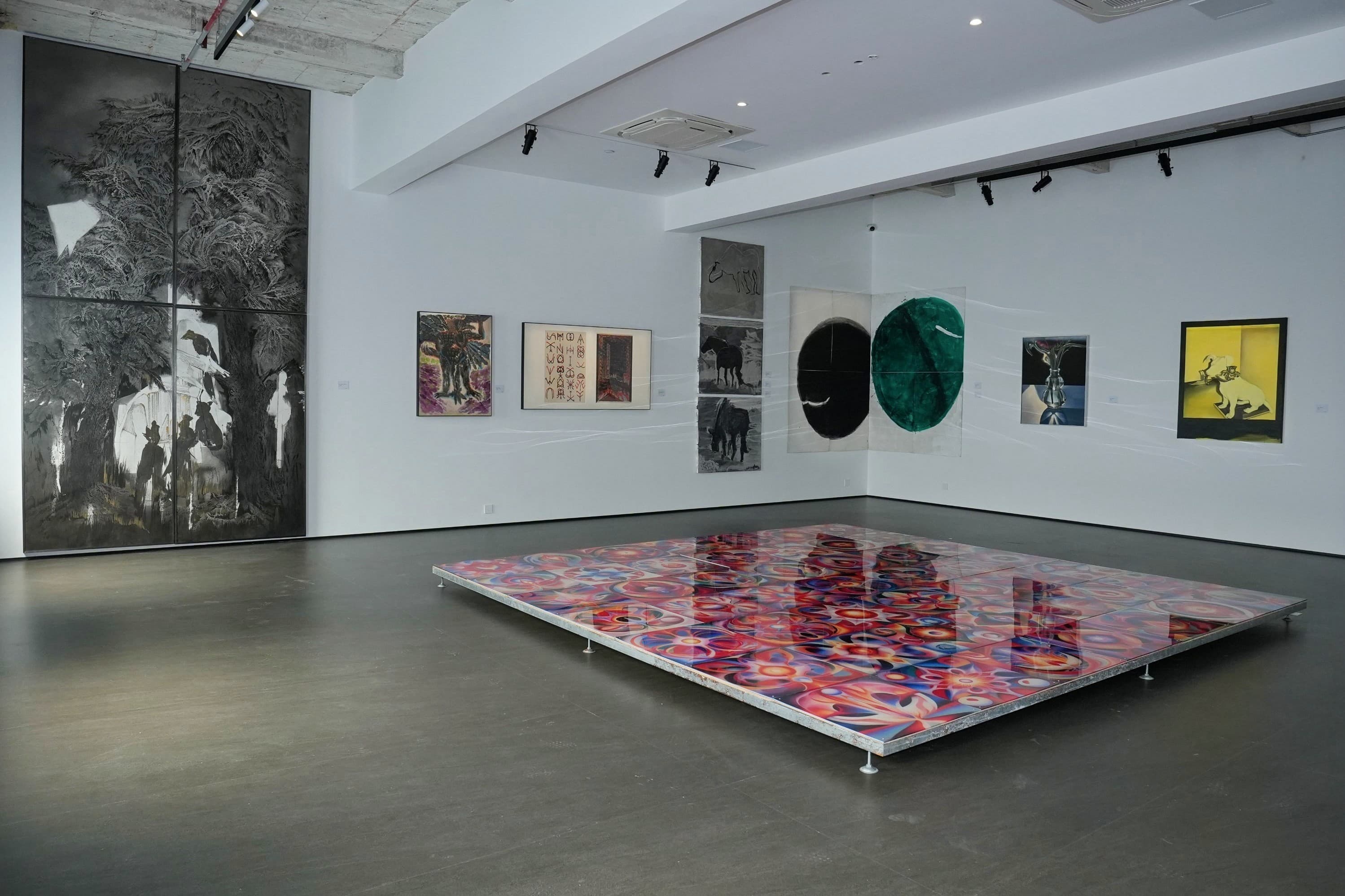 Installation view inside ZSAN