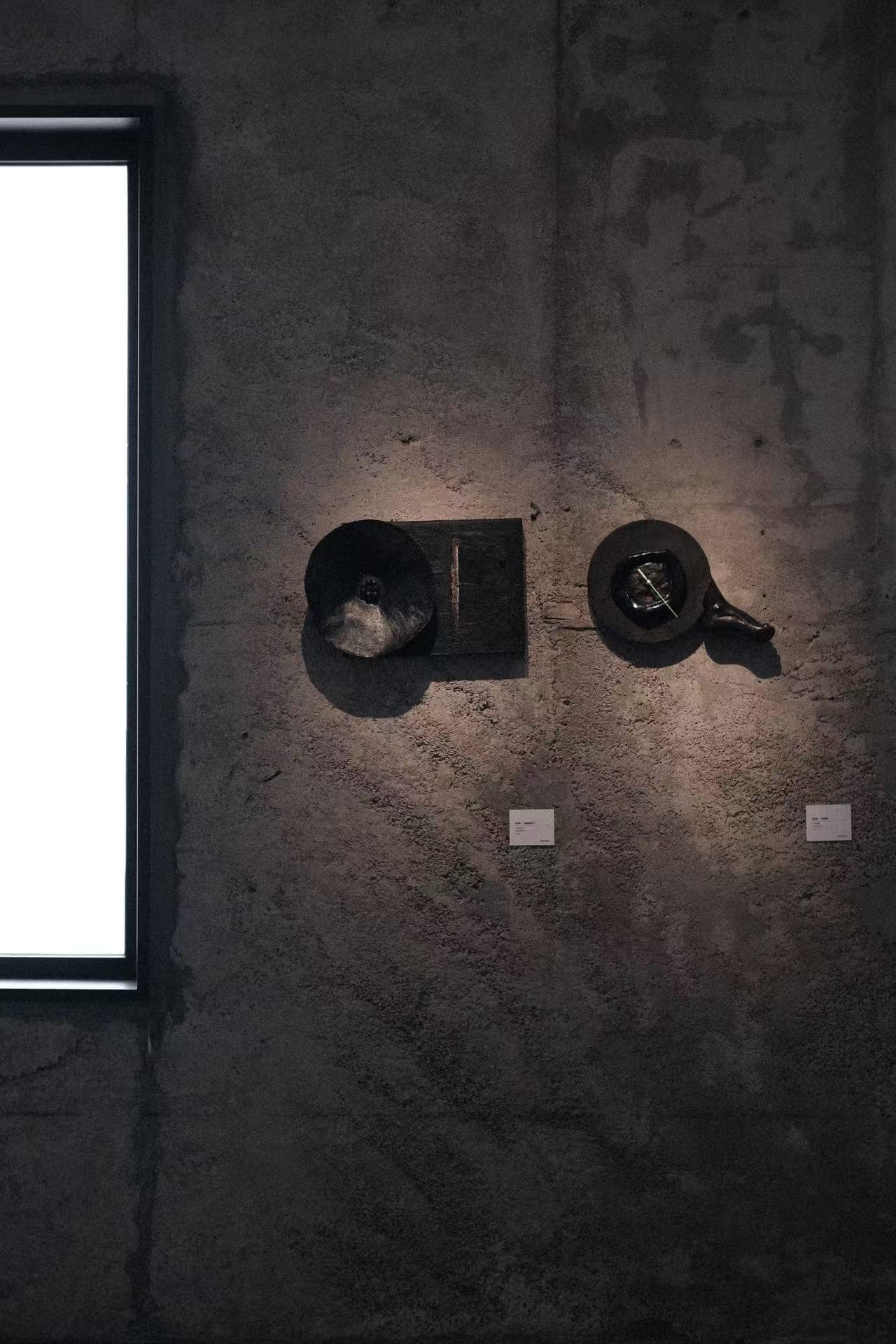 Artworks on the gallery’s original wall